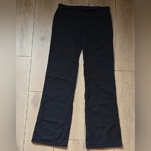 Lululemon Low Rise Two-sided Black&Purple Pants size 6